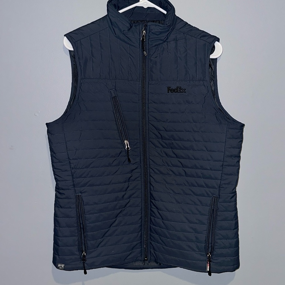 Navy FedEx Vest